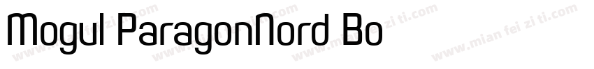 Mogul ParagonNord Bo字体转换